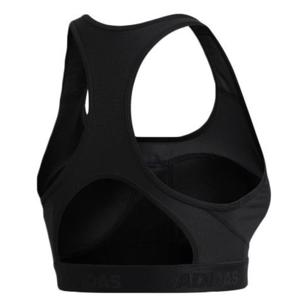 Бюстгальтер (WMNS) adidas Don't Rest Alphaskin Sport+ Padded 3-Stripes Bra 'Black' Asia Sizing — фото 2