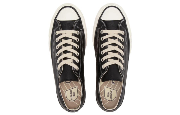 Кроссовки chuck taylor leather ox 'black' Converse, черный — фото 4