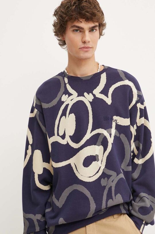 

Толстовка из хлопка OHIO x Disney Desigual, темно-синий