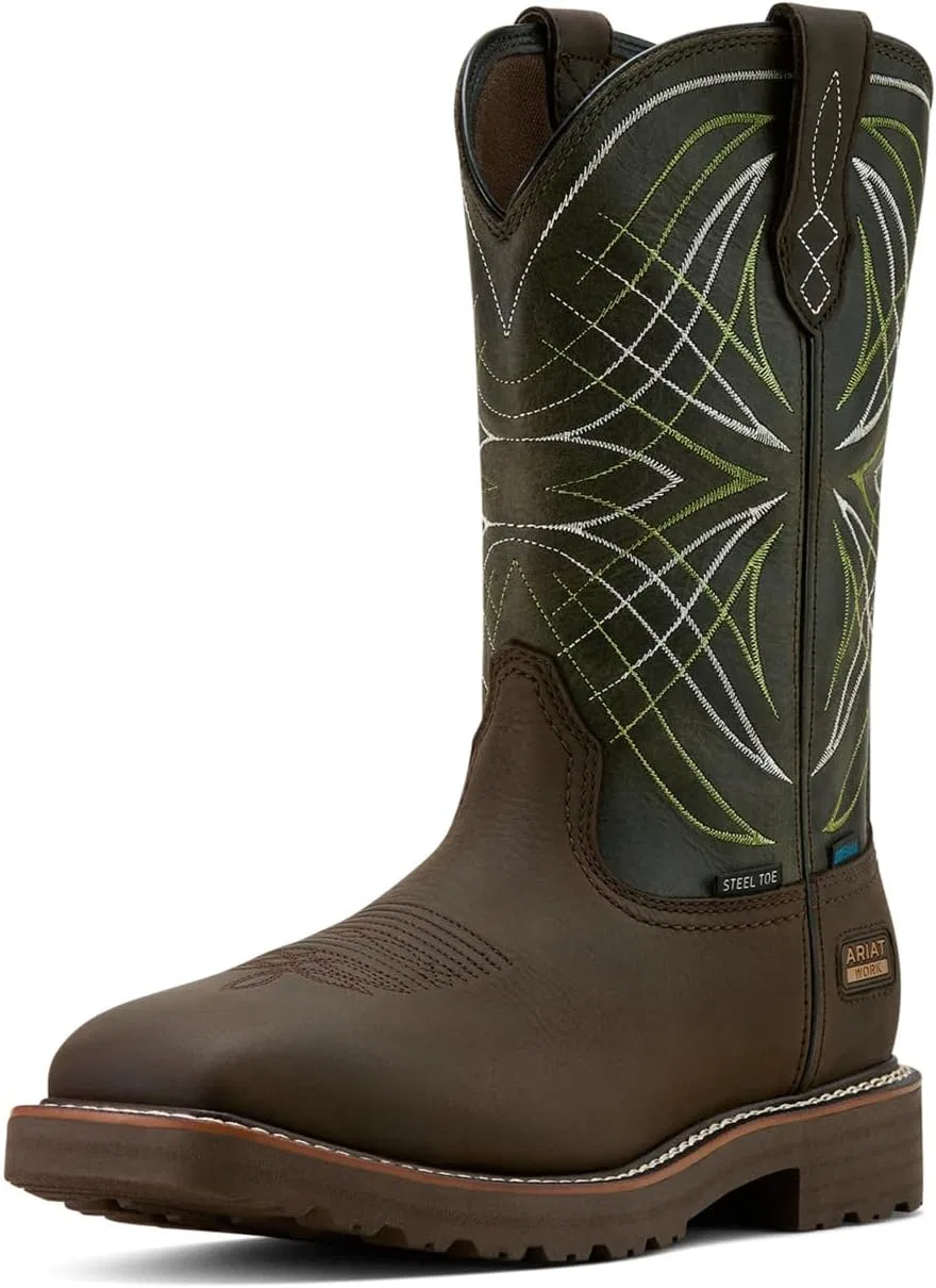 Джинсы прямого кроя ARIAT, коричнево-зеленый
