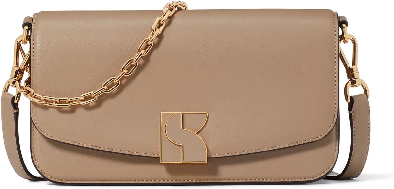 

Сумка через плечо Kate Spade New York Dakota Smooth Leather Medium Convertible Shoulder Bag, цвет Timeless Taupe