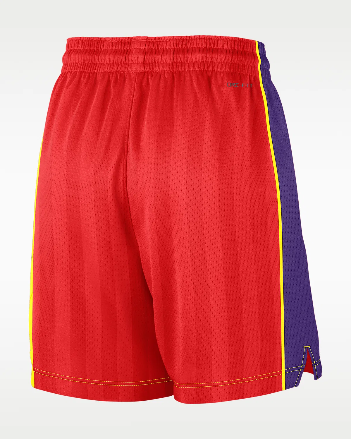 Nike Women's Dri-FIT Victory шорты до колена Phoenix Mercury Court Origins, Chile Red/Field Purple/Opti Yellow — фото 2