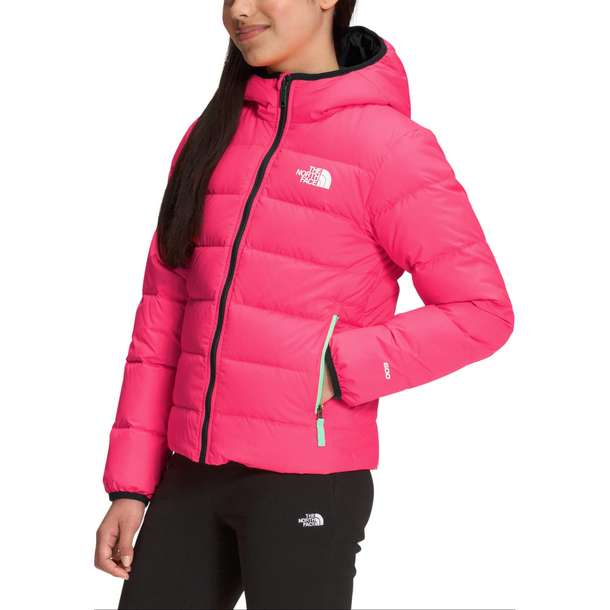 Пуховик Яркий Коралловый Детский Возраст 3 7 лет THE NORTH FACE — фото 4