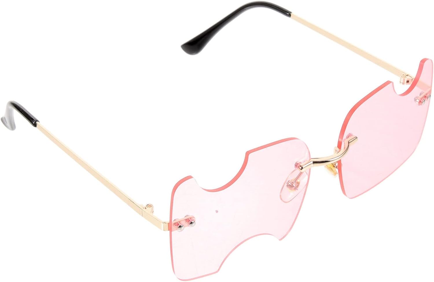 

Стильные солнцезащитные очки без оправы BESPORTBLE для пляжных вечеринок. Уникальные карнавальные очки для мужчин и женщин. Легкая оправа для фотосессий и мероприятий. Дизайн с тонированными линзами, Pink