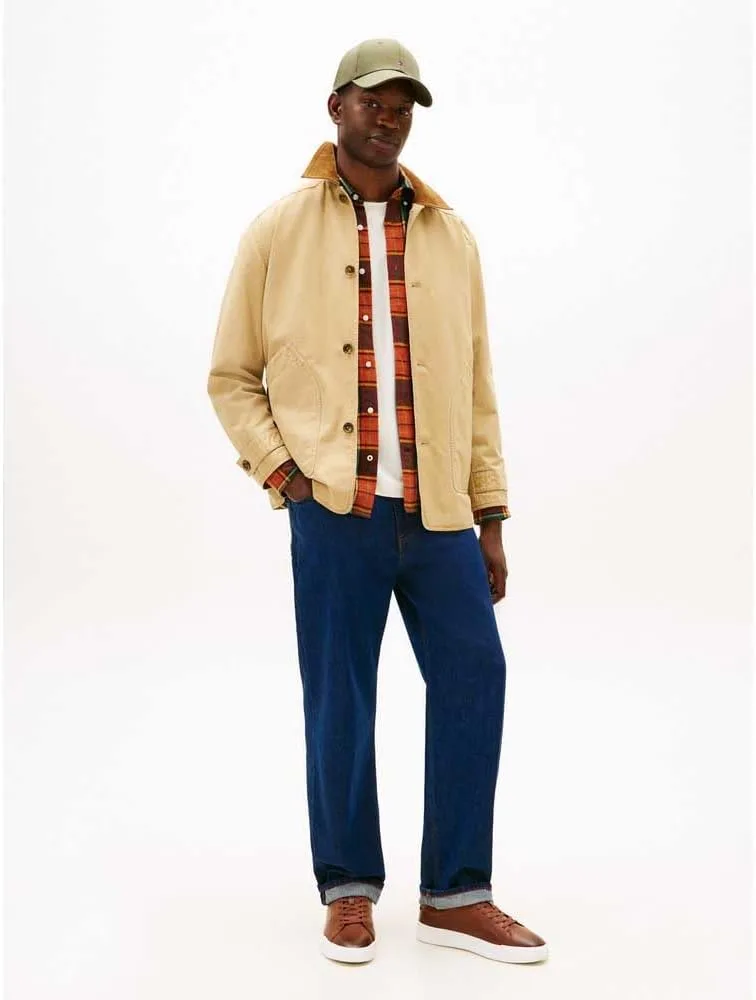 Мужские низкие кроссовки Tommy Hilfiger Th Court Core Cognac Fm0fm05729, коричневый — фото 3