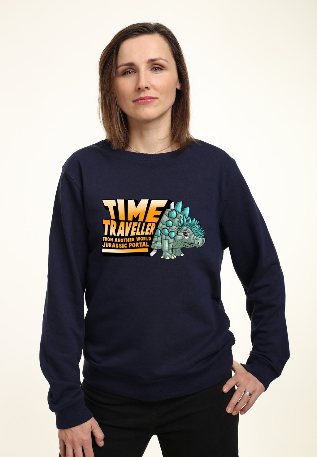 

Толстовка MATT KEELING TIME TRAVELLER Henry Tiger, темно-синий