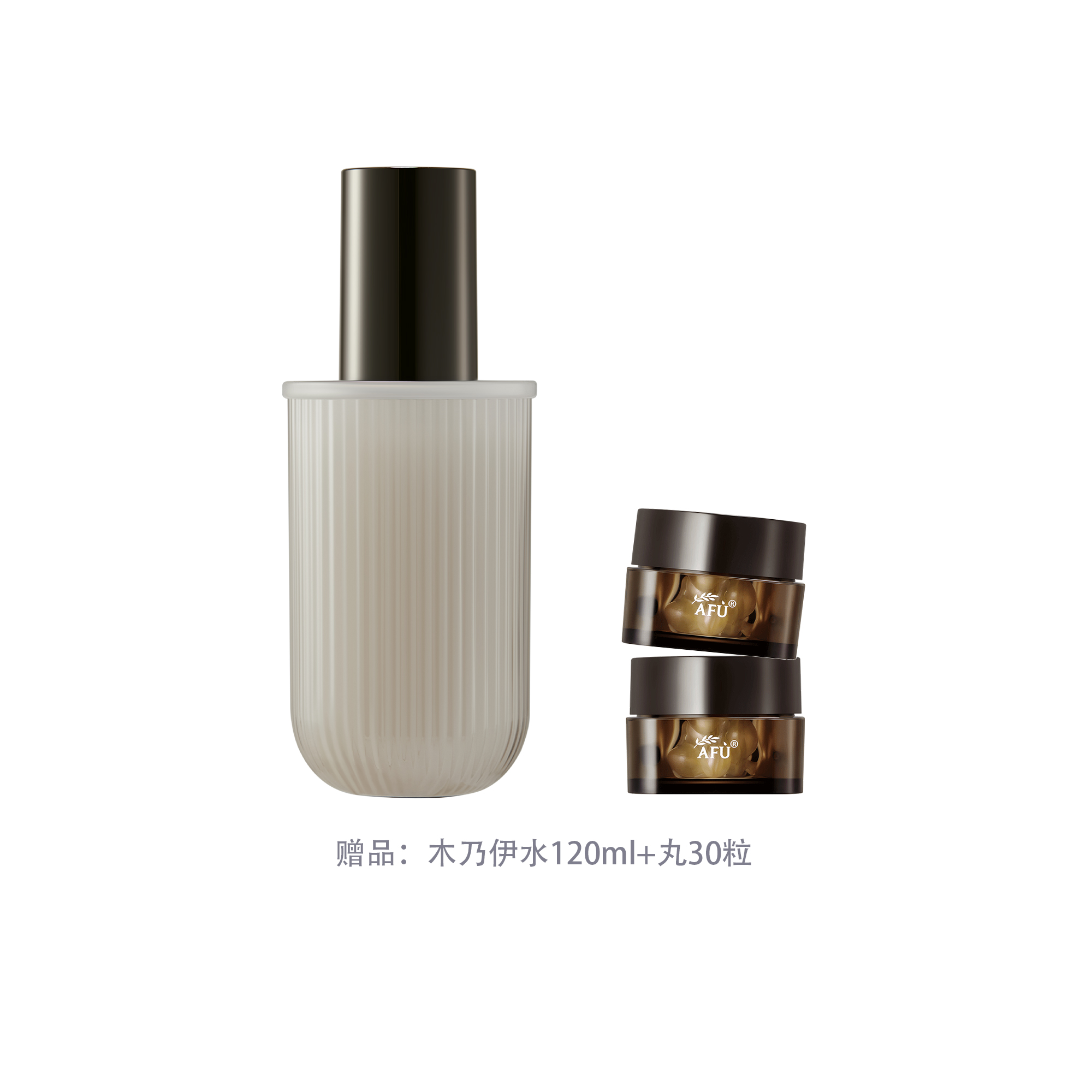 Набор косметики для лица AFU Mummy Golden Oil Peptide, 120 мл + 50 г — фото 2