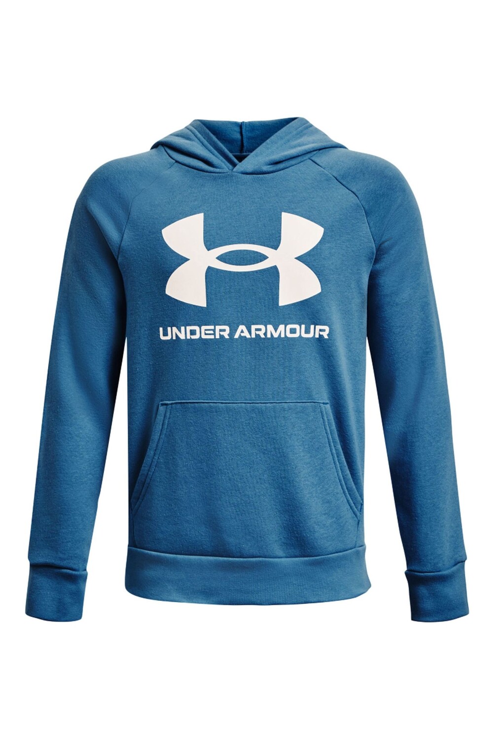 

Молодежный флисовый свитер с капюшоном Blue Rival Under Armour, синий