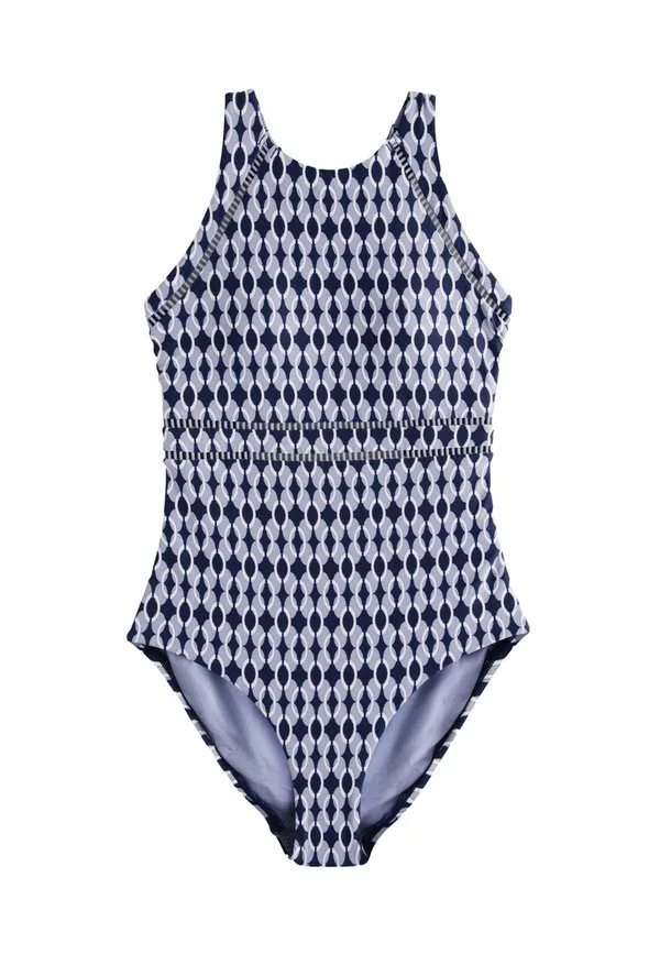 

Стандартный купальник с эффектом утягивания живота Next, Navy Blue Geometric, Синий, Стандартный купальник с эффектом утягивания живота Next, Navy Blue Geometric