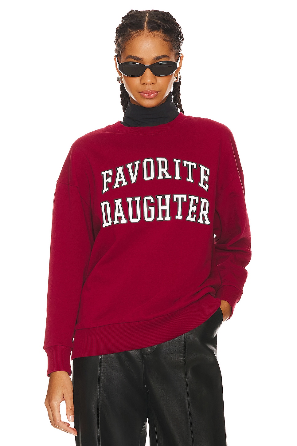 

Толстовка колледжа Favorite Daughter, красный