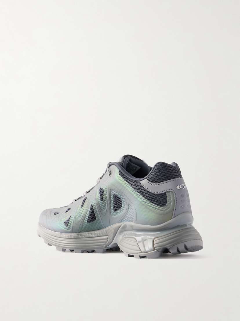 Кроссовки Xt-Whisper void mesh и переливающийся термополиуретан Salomon, серебряный — фото 3