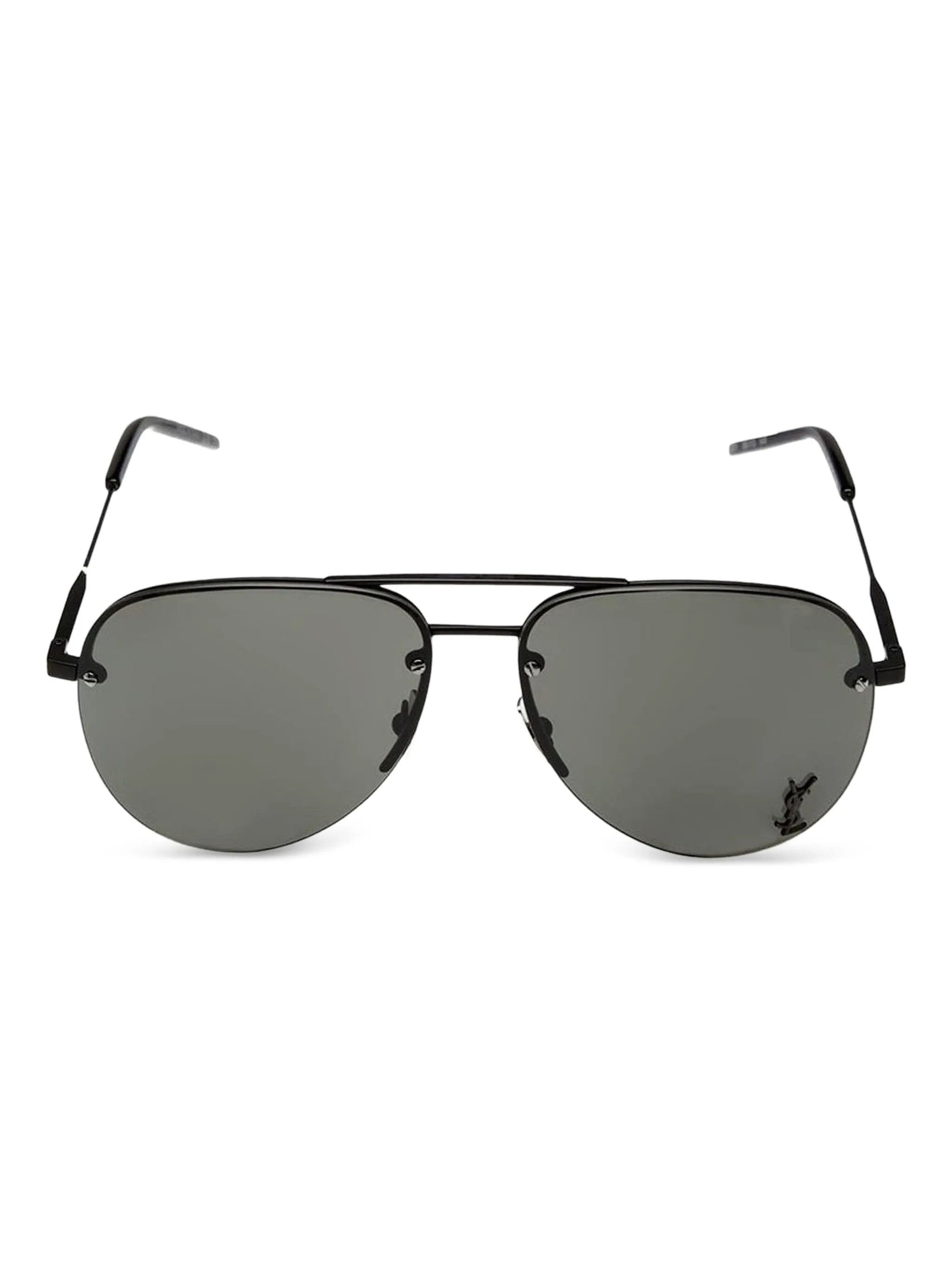

Солнцезащитные очки-пилоты Saint Laurent Eyewear, черный