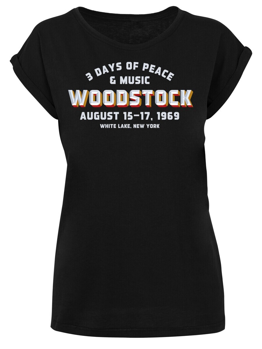 

Футболка F4Nt4Stic WOODSTOCK VARSITY 1969, черный