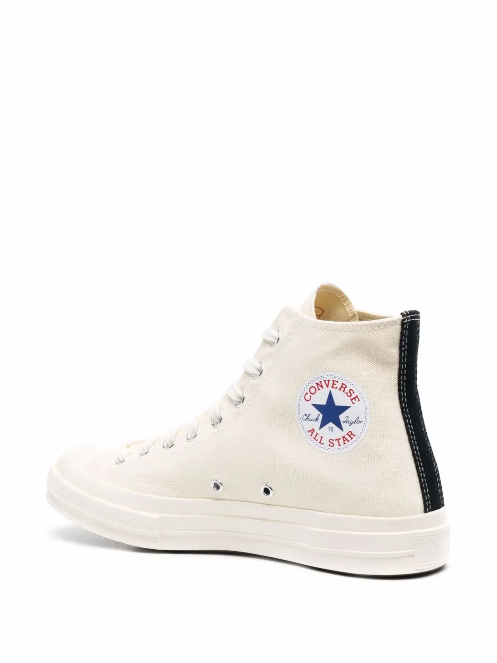 Кеды Chuck 70 из коллаборации с Converse Comme Des Garçons Play x Converse, нейтральный — фото 3