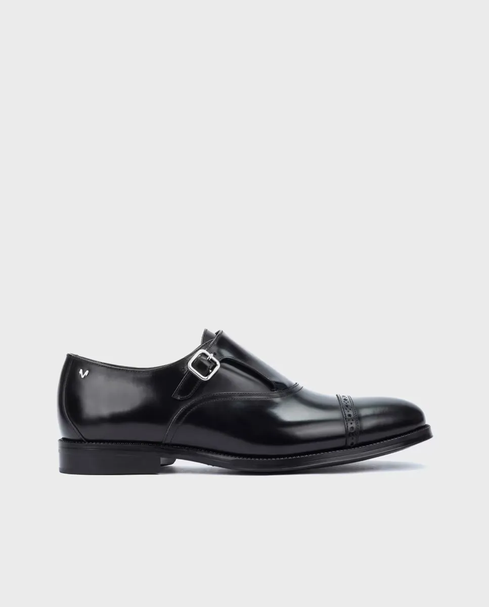 

Мужские кожаные туфли Blucher с мягкой съемной стелькой Martinelli, черный