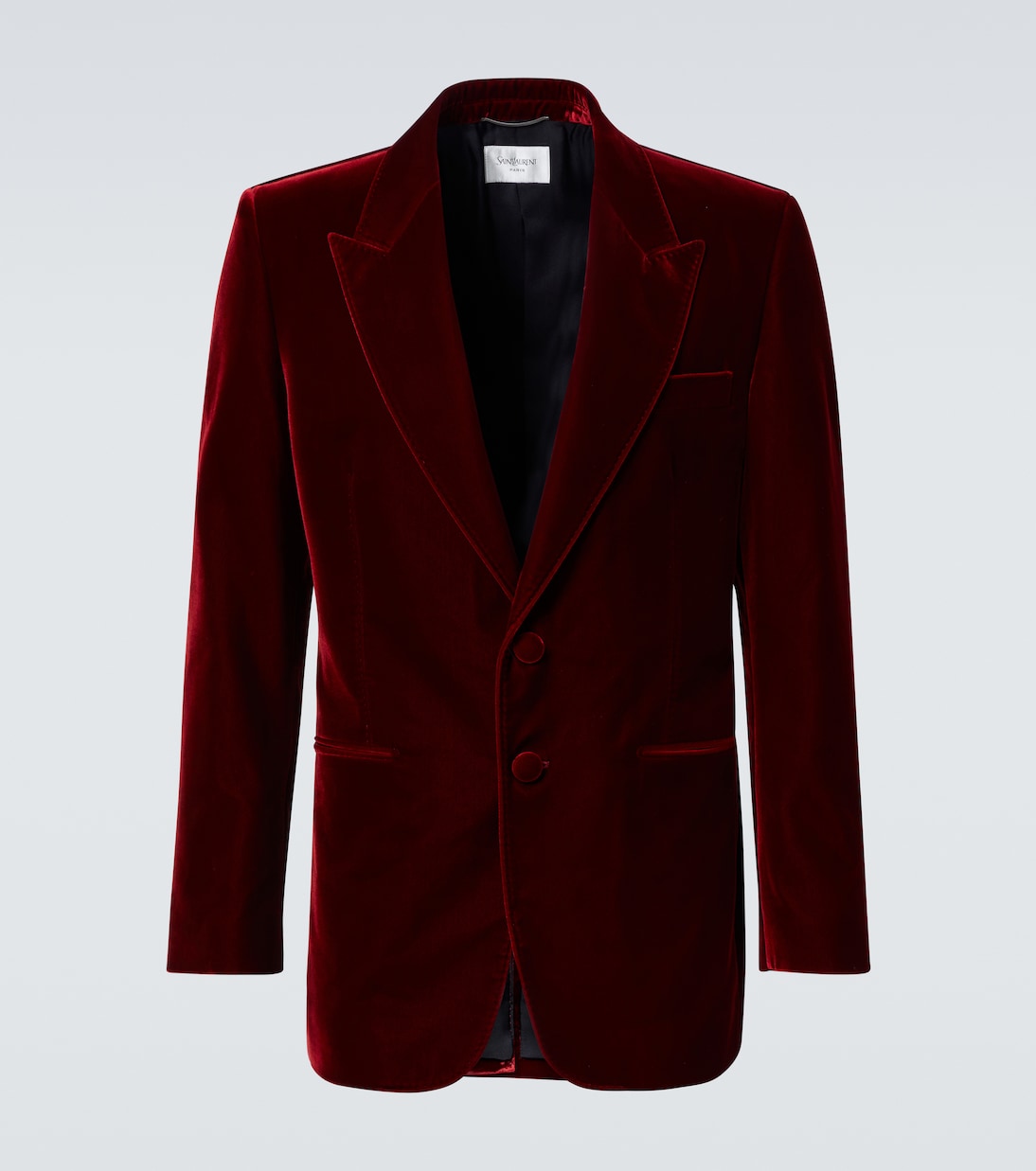 

Бархатный блейзер Saint Laurent, Rouge