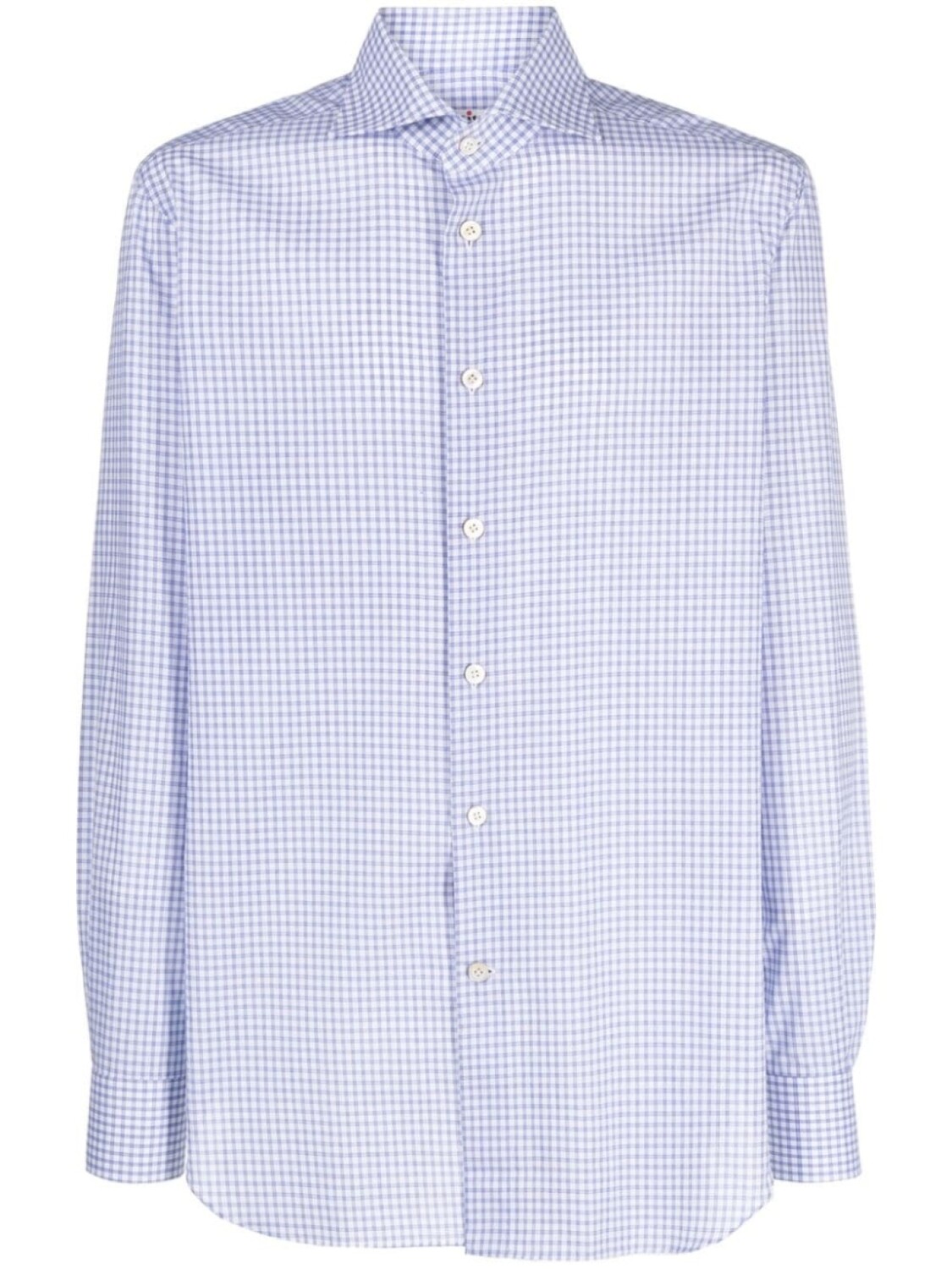 

Kiton рубашка в клетку, синий