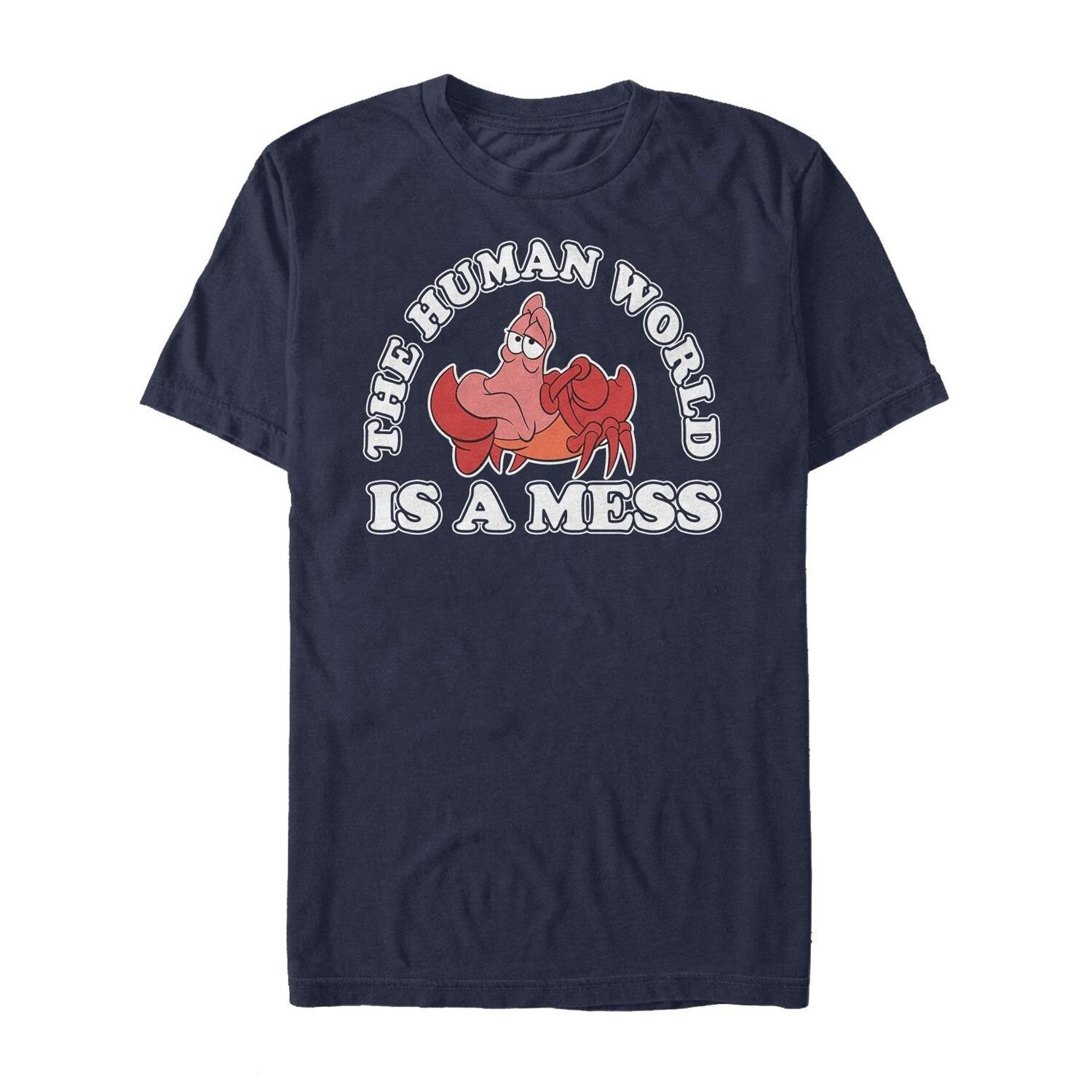 

Мужская футболка The Little Mermaid World's A Mess Tee Licensed Character