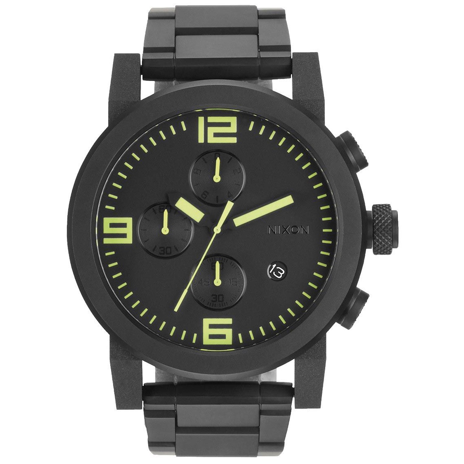 

Мужские часы Nixon The Ride SS с черным циферблатом