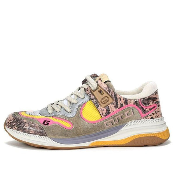 Кроссовки ultrapace 'pink tejus printed' Gucci, розовый