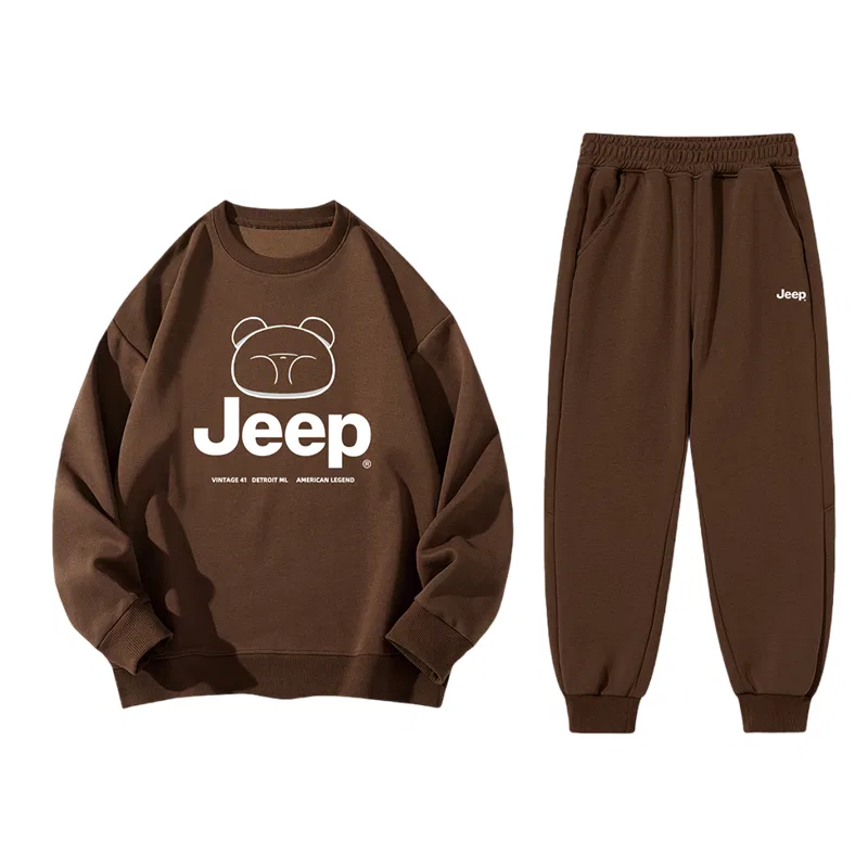 Повседневная спортивная одежда для подростков Jeep, Coffee