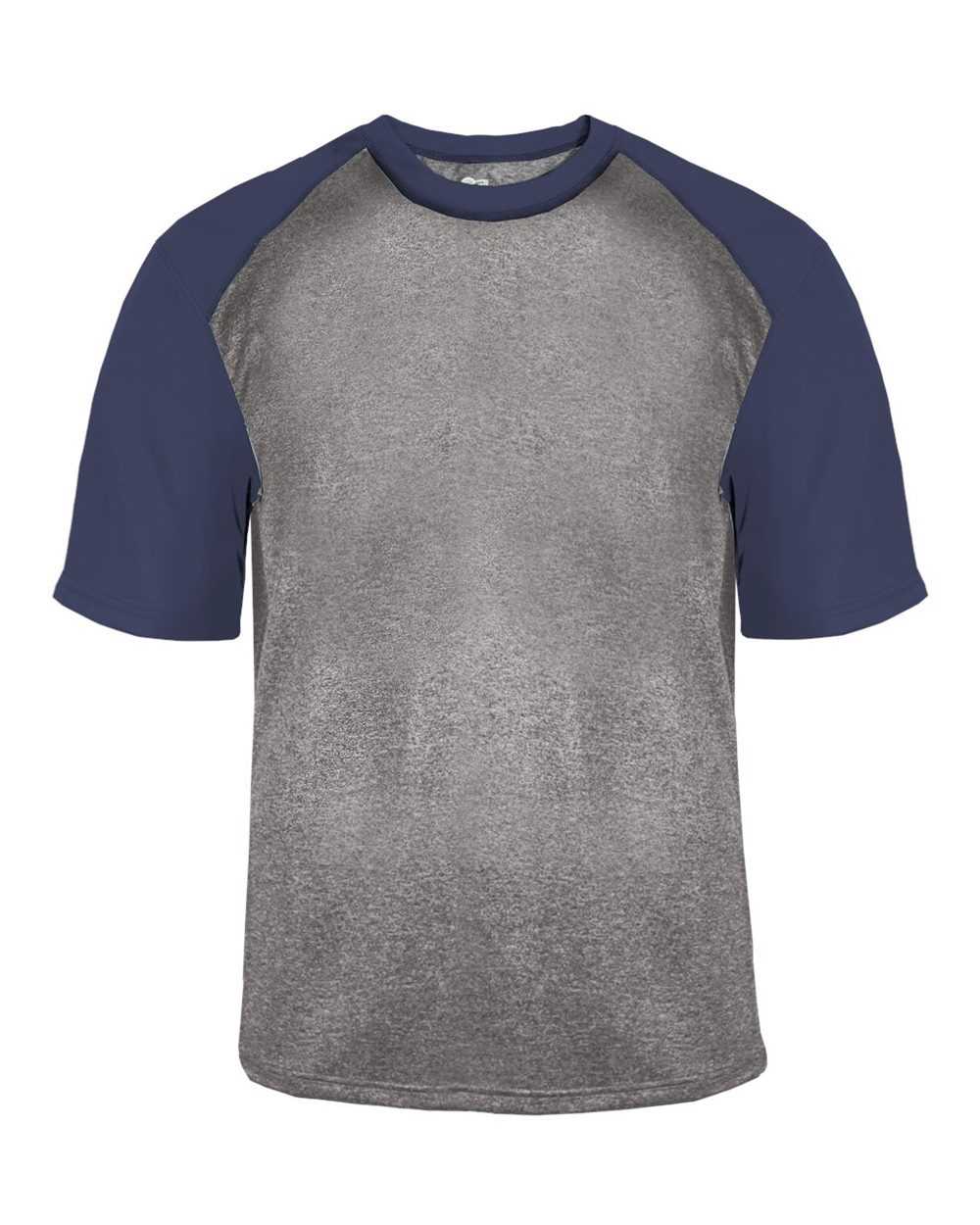 

Футболка Pro Heather Sport Badger, цвет steel heather/ navy