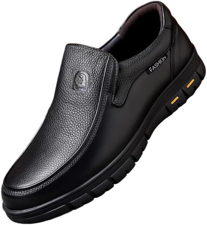 

Мужские лоферы из премиальной кожи Swzec, черный