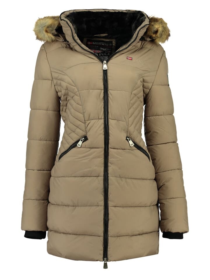 

Пуховик Geographical Norway Wintermantel Abeille, бежевый