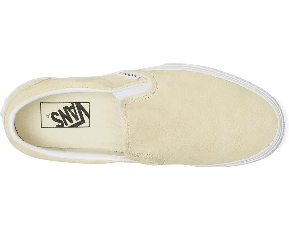 Кроссовки Vans Classic Slip-On Stackform, Nubuck Lemon Icing — фото 2
