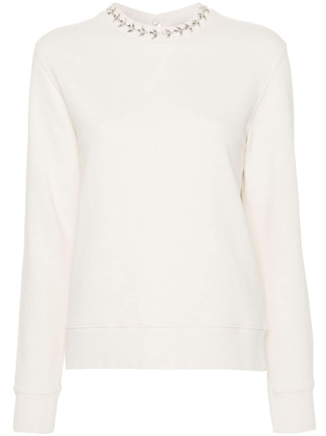

Golden Goose толстовка с кристаллами, нейтральный цвет