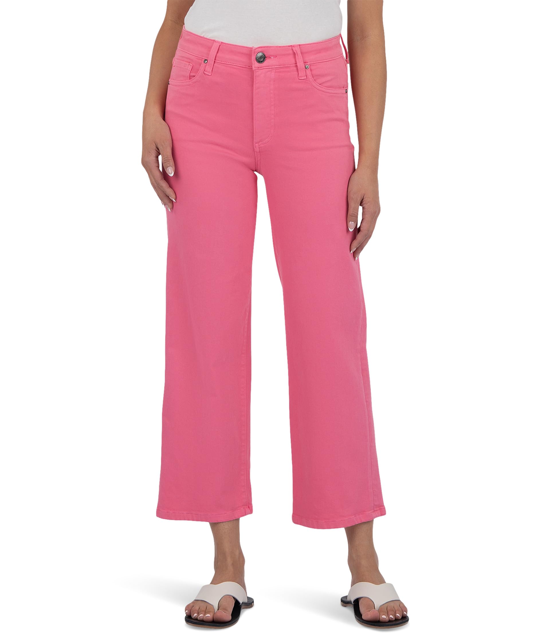 

Джинсы KUT from the Kloth Charlotte High-Rise Regular Hem, Sugar Coral