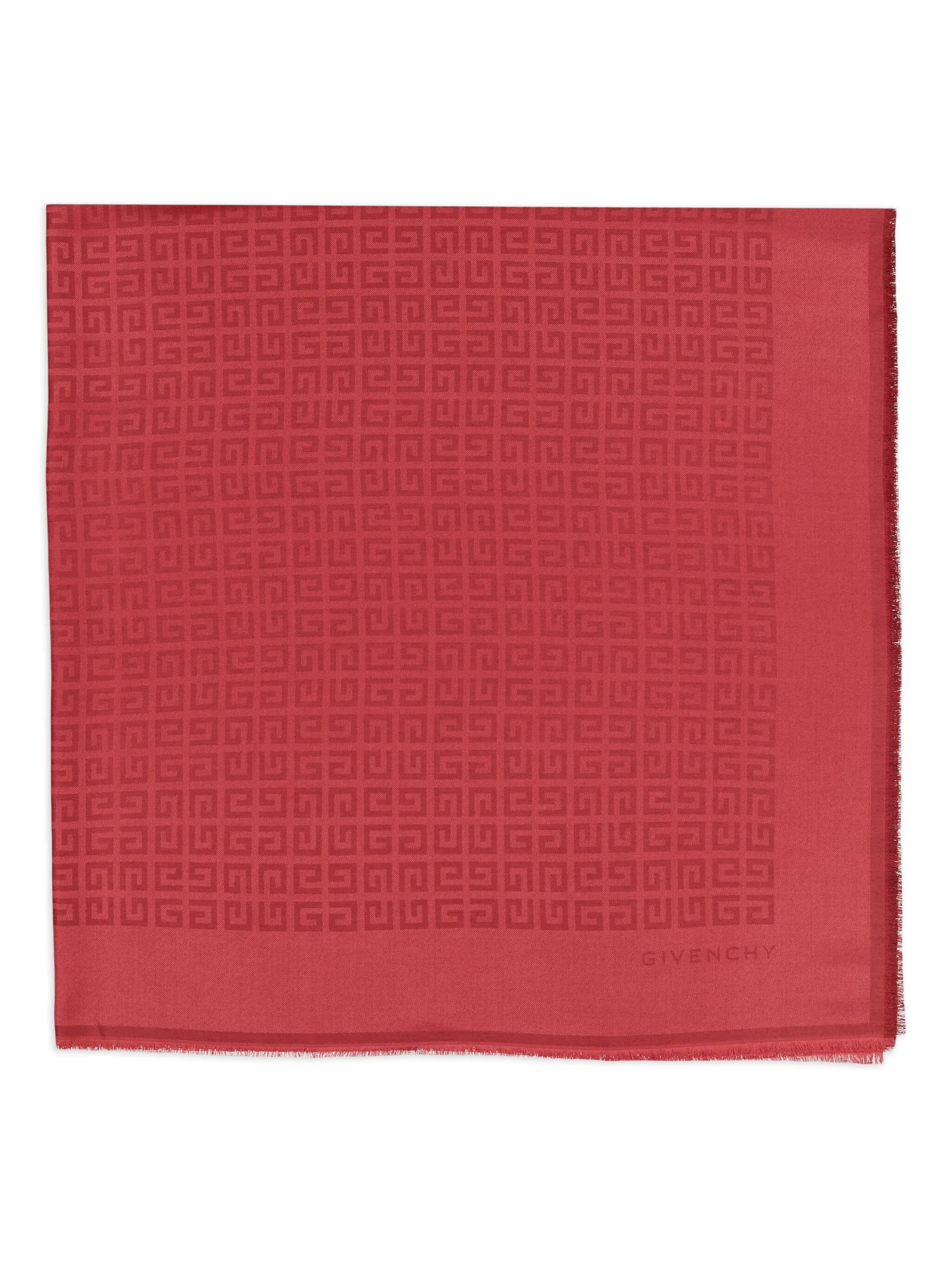 

Платок с принтом 4G Givenchy, красный