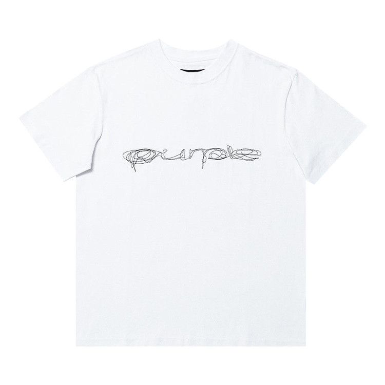 

Футболка PURPLE BRAND HWT Jersey Short-Sleeve Tee, White