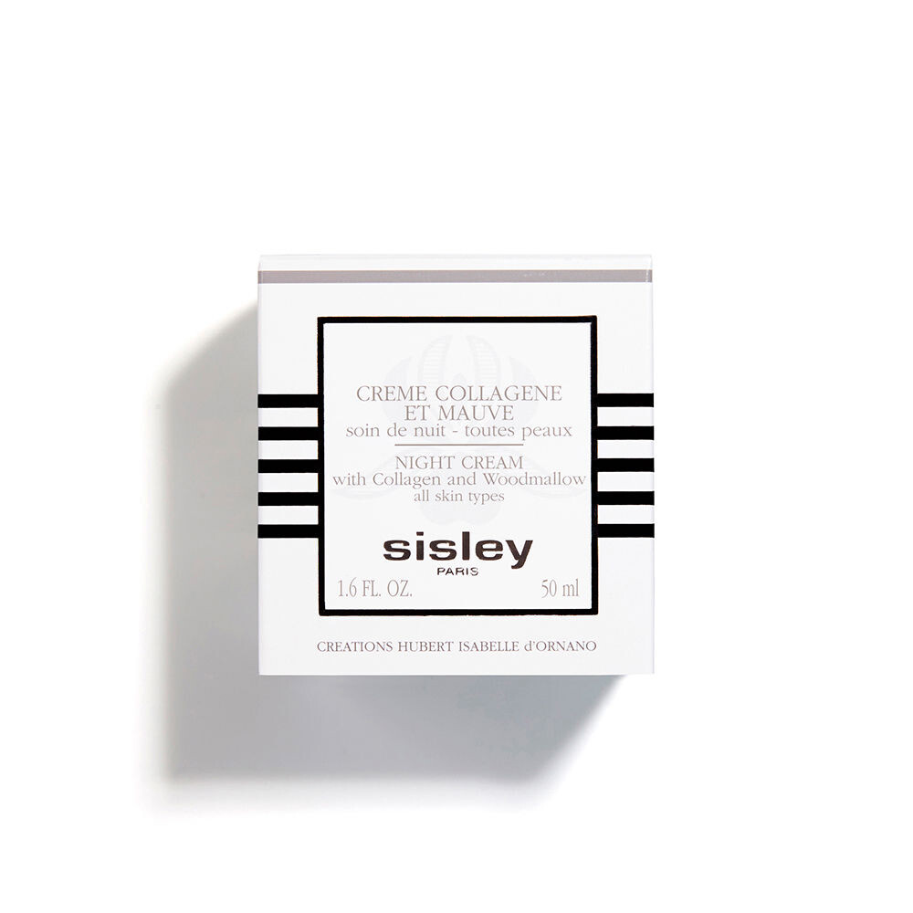 Крем ночной антивозрастной Sisley with Collagen and Woodmallow для любого типа кожи, 50 мл — фото 4