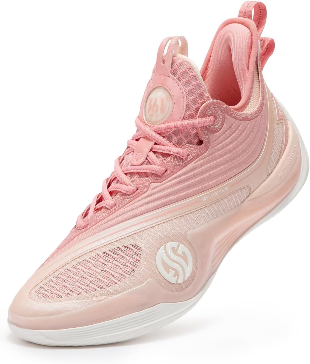 

Баскетбольные кроссовки 361 Aaron Gordon Zen VI для мужчин, дышащие кроссовки с амортизацией, противоскользящие тренировочные спортивные туфли для студентов, подростков и взрослых, Zen VI PRM 361°, розовый