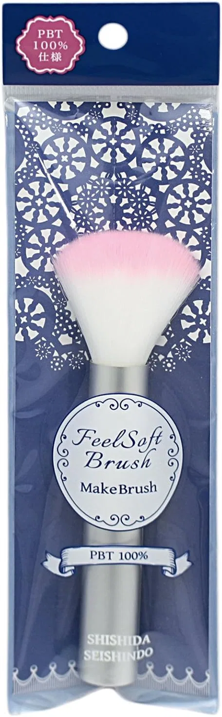 Кисть для румян Slide Cheek Brush Shizada Seishindo 1 шт розовый Shishida Seishindo — фото 2