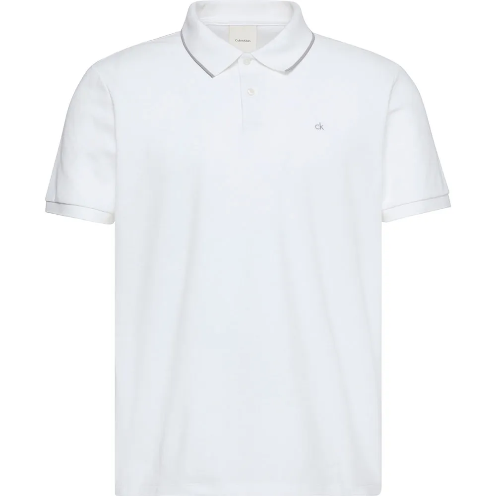 

Поло с коротким рукавом Calvin Klein Pique Classic, белый