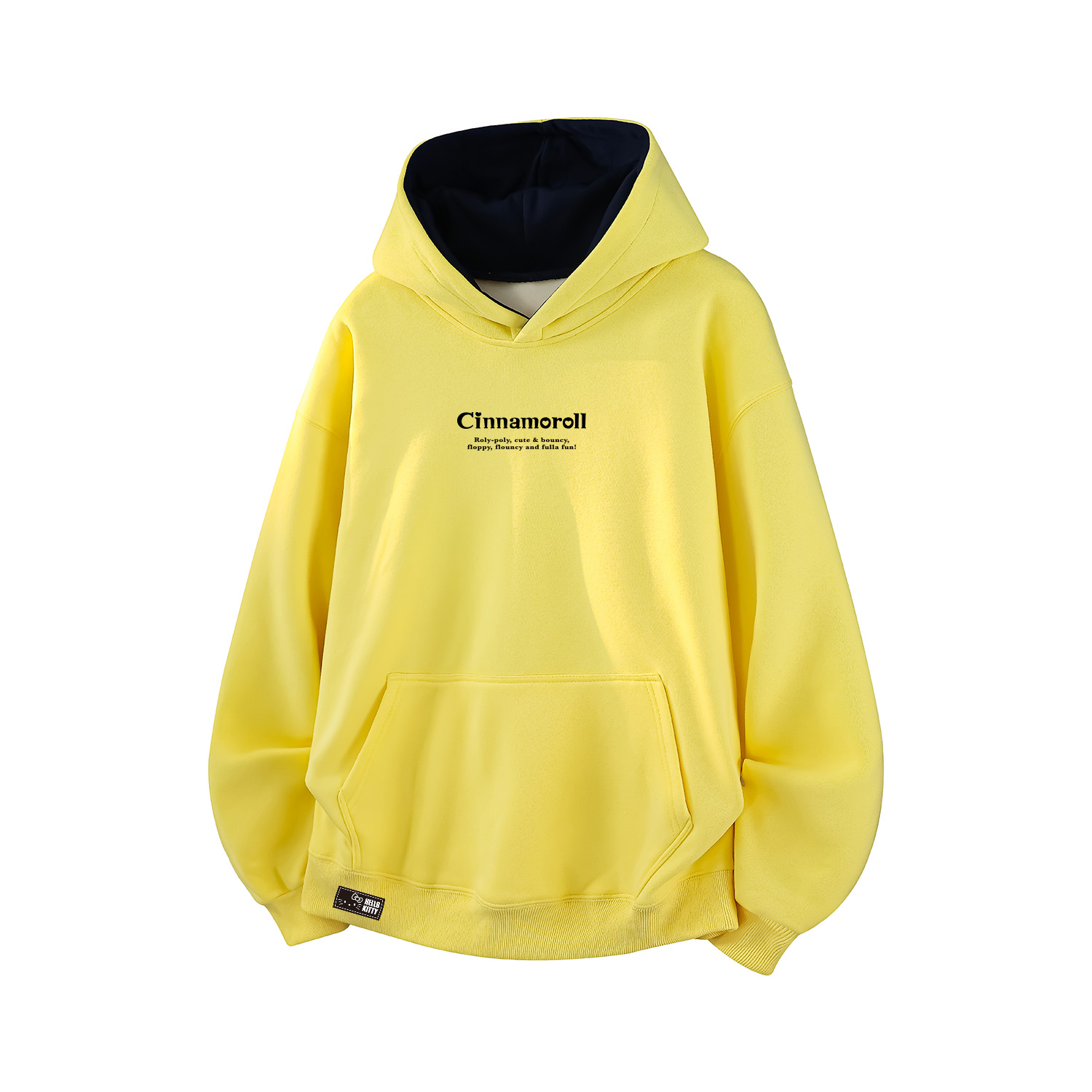 

Помпуринпурин x hello kitty свитшот унисекс Sanrio, желтый