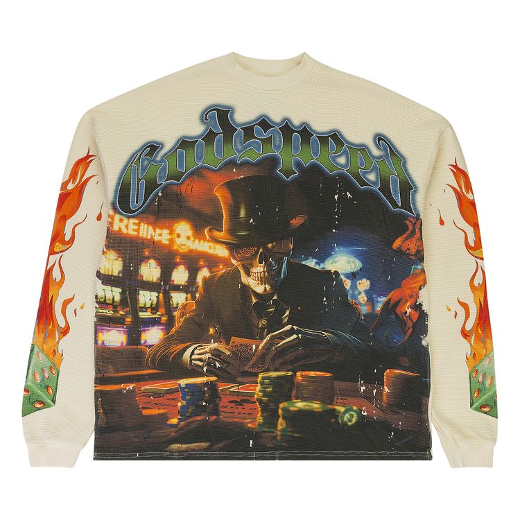

Футболка Godspeed LAG Thermal Long-Sleeve T-Shirt 'Bone', кремовый