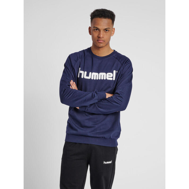 

Мужская толстовка с логотипом Hmlgo для мультиспорта HUMMEL, цвет blau