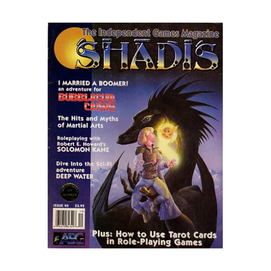 

Журнал #40 "Bubblegum Crisis Adventure, Solomon Kane, Deep Water - Sci-Fi Adventure", Shadis Magazine