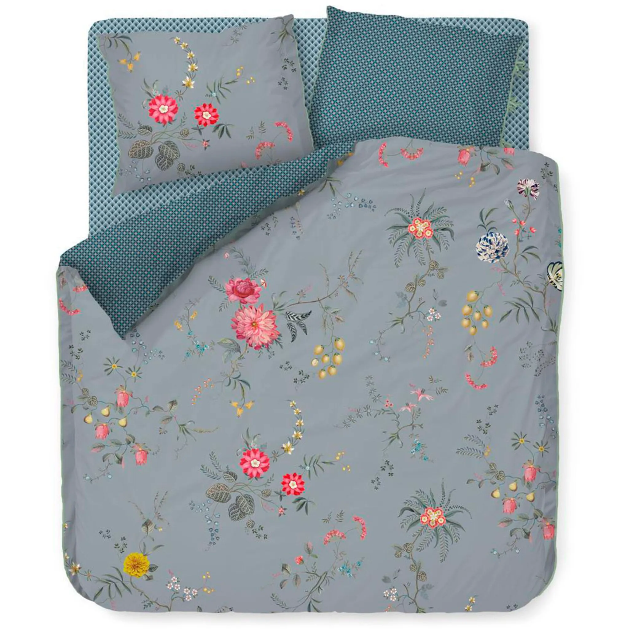 

Постельное белье PiP Studio «Pip Studio Fleur Grandeur», цвет Blau