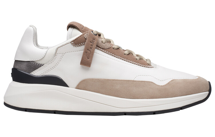 Кроссовки clarks Lifestyle Shoes Men Low-top, белый — фото 2