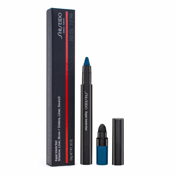 

Shiseido, Kajal Ink Artist, подводка для глаз 08 Gunjo Blue, 0,8 г