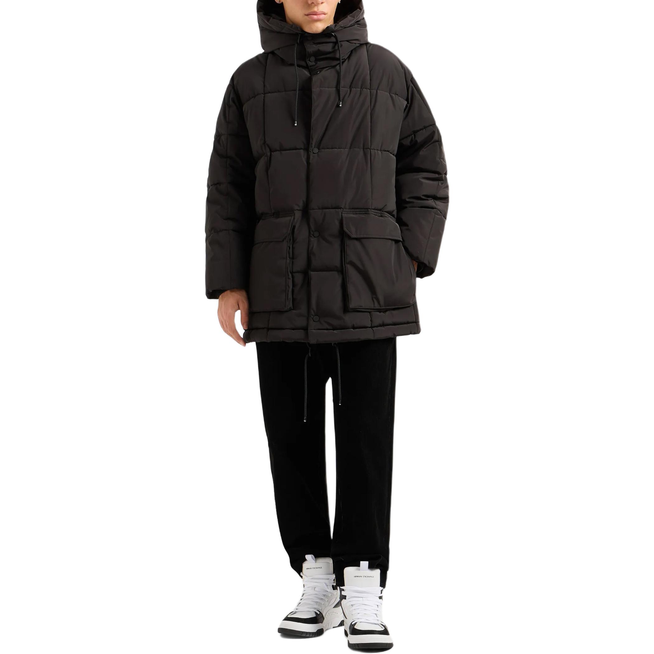 

ARMANI EXCHANGE Куртка AE FW25 мужская черная, Black
