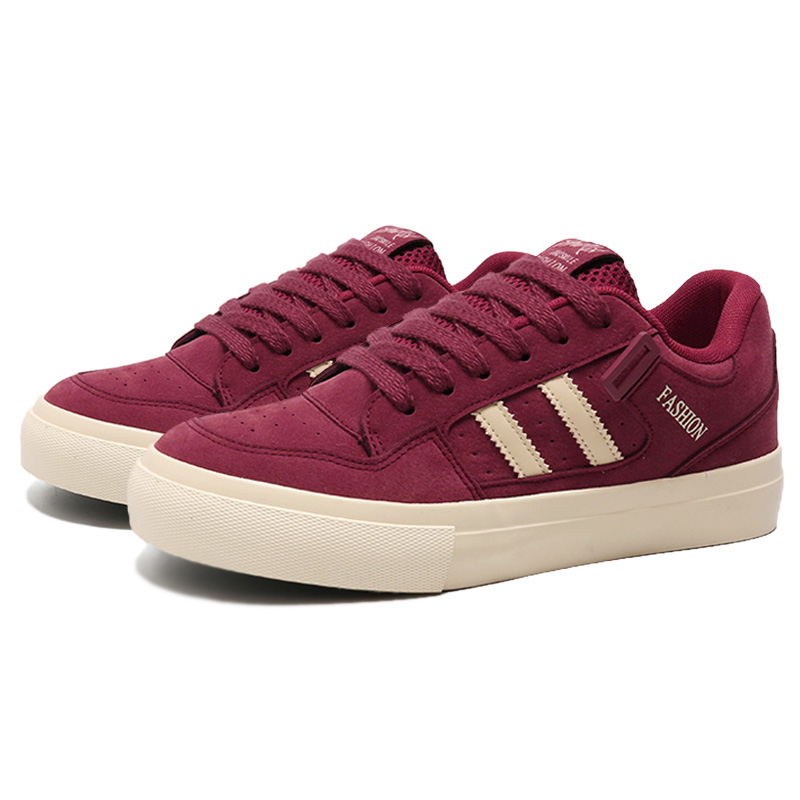 

Medd Бордовые мужские скейтерские кеды лоу-топ, цвет Burgundy