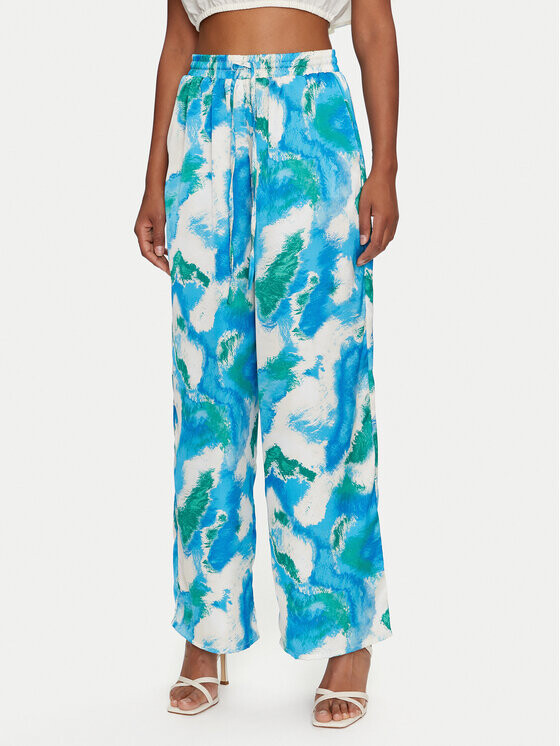 

Брюки из ткани regular fit Vero Moda, синий