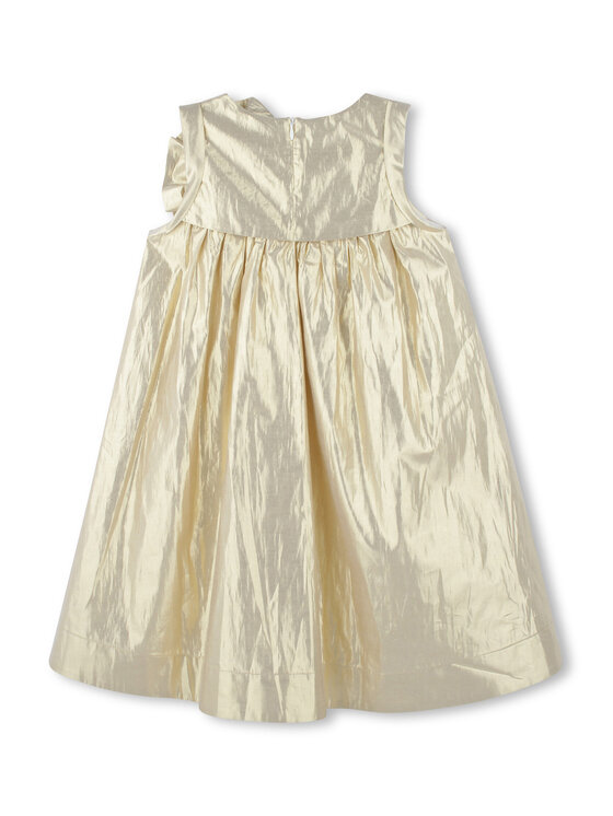 Элегантное платье обычного кроя Z30474 D Karl Lagerfeld Kids, золотой — фото 2