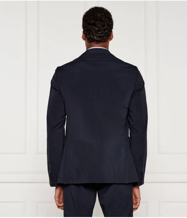 Элегантная куртка P-Hanry-WG-252F slim fit Boss, темно-синий — фото 3