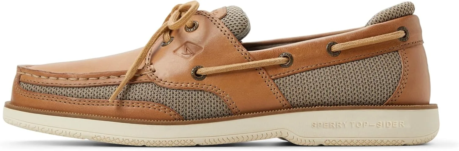 Мужские лодочные туфли Sperry Tarpon с двумя люверсами, светло-коричневый